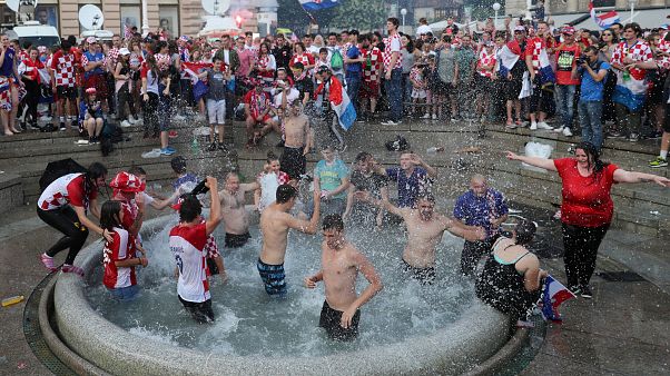 A horvátok hazavárják hősies válogatottjukat A horvátok hazavárják hősies válogatottjukat
