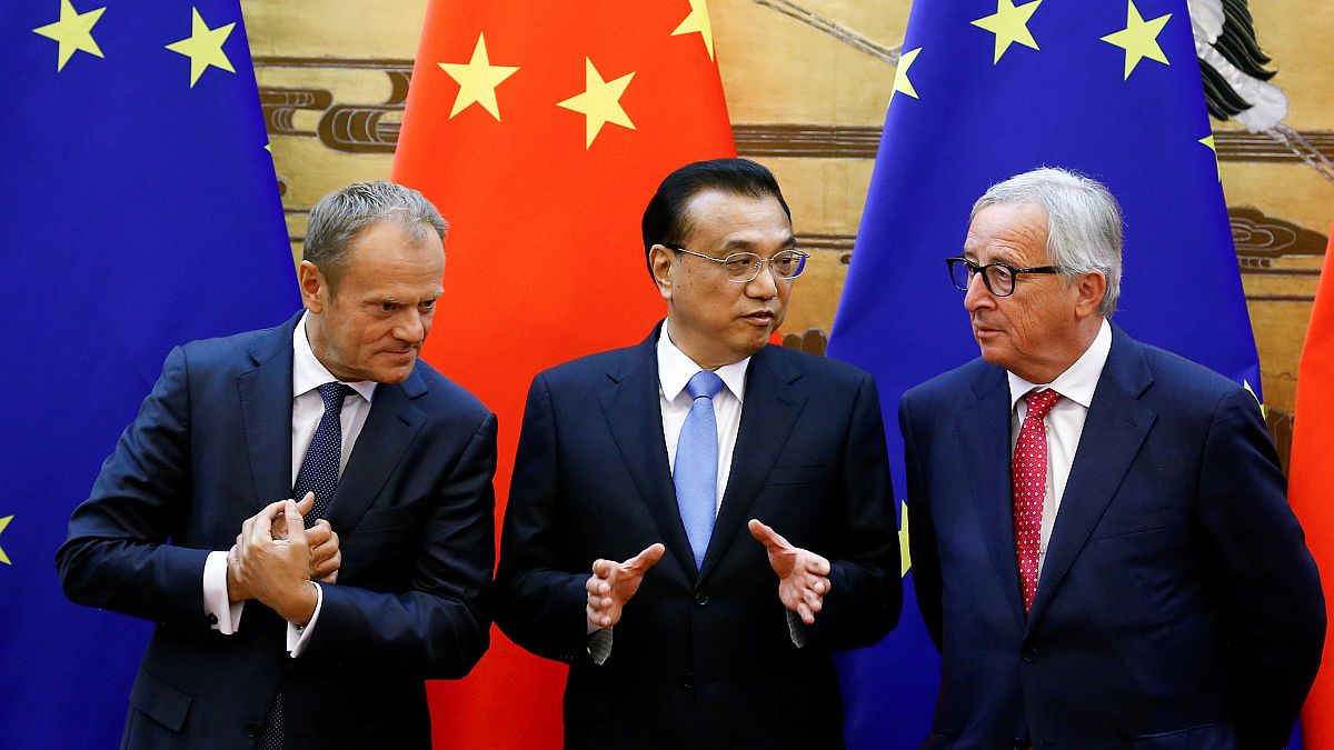Donald Tusk, Li Keqiang and Jean-Claude Juncker are among those meeting