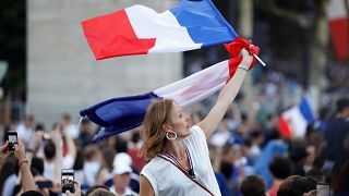 French football fans react to World Cup Win