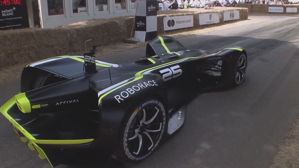 First self-driving race car completes 1.8 kilometre track