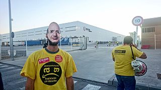 Amazon-Mitarbeiter in mehreren Ländern streiken