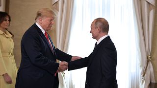 Trump und Putin in Helsinki