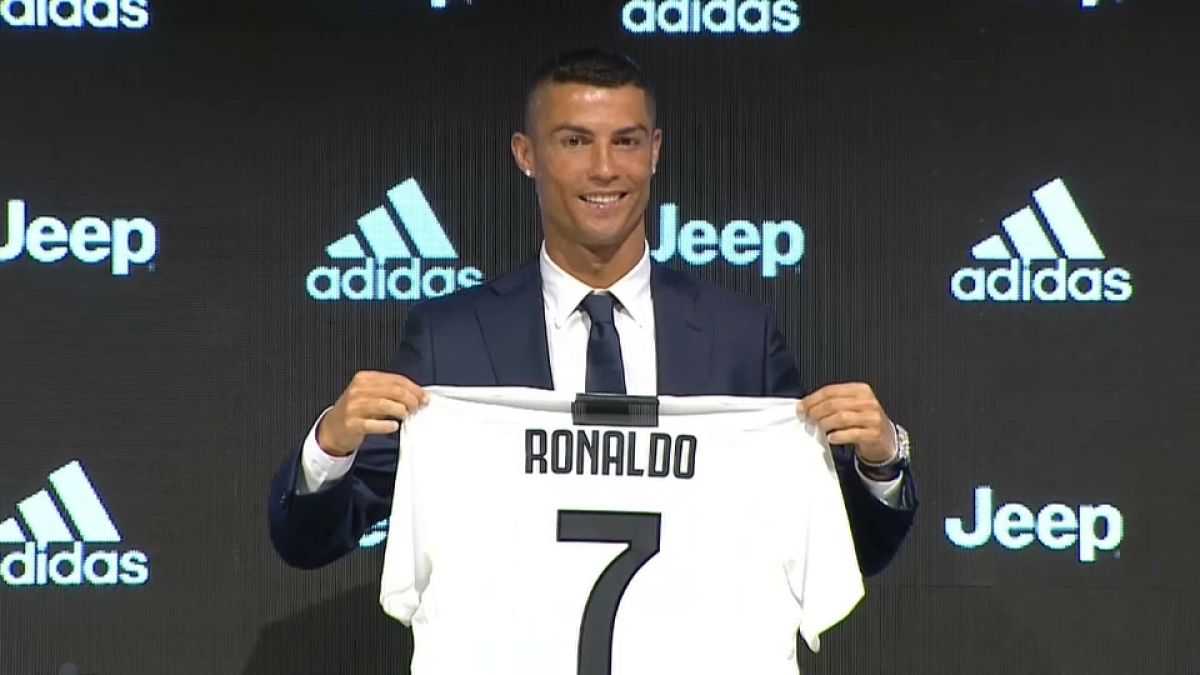 Ronaldo já foi apresentado como jogador da Juventus