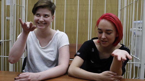 Pussy Riot condenados a 15 dias de prisão Pussy Riot condenados a 15 dias de prisão
