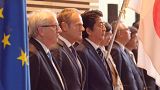 Leaders say EU-Japan pact protects workers