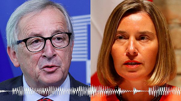 Kremlin or pranksters? New audio reveals Juncker and Mogherini talked policy in Russian prank call Kremlin or pranksters? New audio reveals Juncker and Mogherini talked policy in Russian prank call