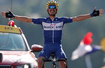 Alaphilippe claims victory in stage 10 as Tour de France enters the Alps