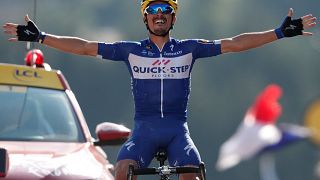 "Тур де Франс": француз Жюлиан Алафилипп выиграл 10-й этап 