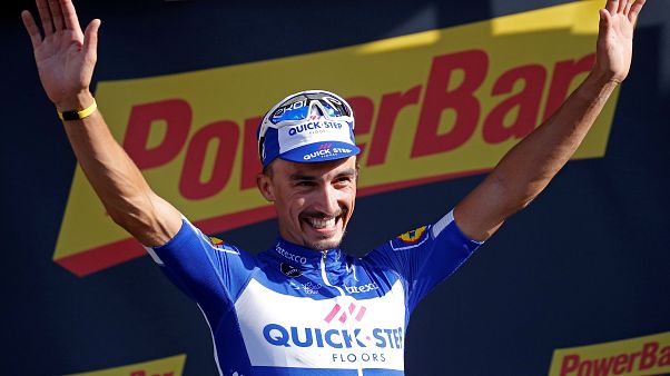 Alaphilippe vence 10.ª etapa do Tour Alaphilippe vence 10.ª etapa do Tour