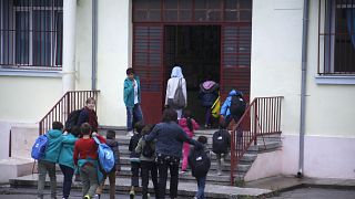 Παιδιά μεταναστών σε σχολείο στη Θεσσαλονίκη - φωτογραφία αρχείου