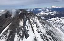 Chile en alerta naranja por el volcán Chillán