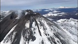Chile en alerta naranja por el volcán Chillán