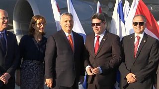 L'ami Orban en visite en Israël
