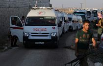 الإخبارية السورية: خروج كامل الحافلات من كفريا والفوعة لتصبح البلدتان خاليتين من المدنيين