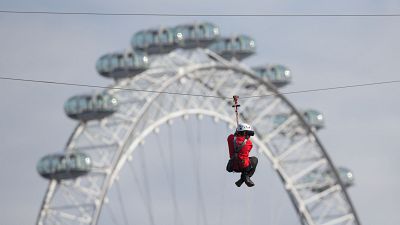 London hosts the world’s first augmented reality zip line