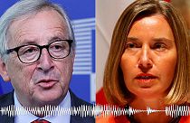 ¿Una broma del Kremlin? Juncker y Mogherini caen en una trampa rusa