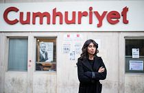 Cumhuriyet gazetesi muhabiri Canan Coşkun
