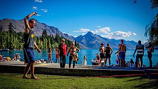 Lake Wakatipu, Queenstown, New Zealand