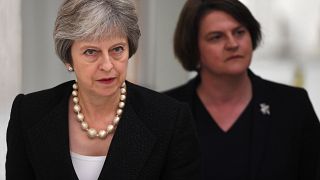 Brexit: Theresa May nell'Irlanda del Nord