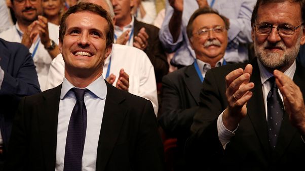 Pablo Casado gana la presidencia de los conservadores españoles Pablo Casado gana la presidencia de los conservadores españoles