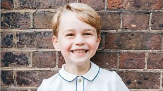 New picture of Prince George released on the eve of fifth birthday