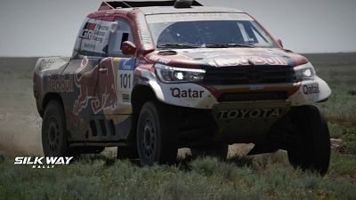 Al Attiyah vuelve a ganar en el Rally Silk Way... incluso sin tracción trasera