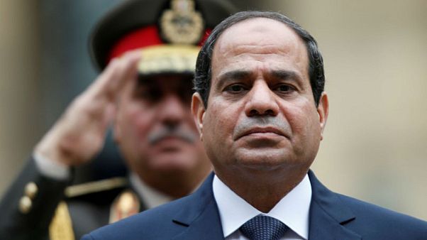 الرئيس المصري عبد الفتاح السيسي. الرئيس المصري عبد الفتاح السيسي.