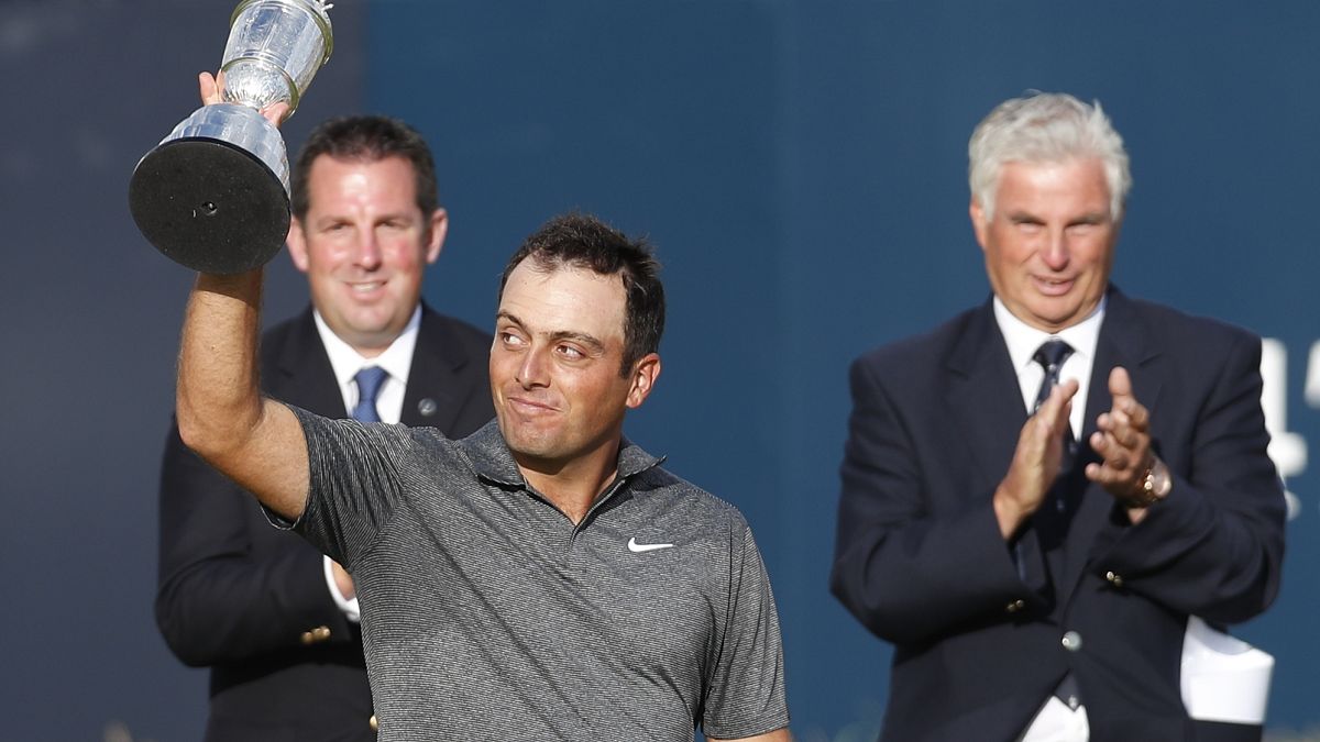 Golf: Francesco Molinari vince il British Open, primo italiano a trionfare in un major