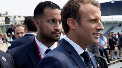 Macron sigue mudo sobre el caso Benalla