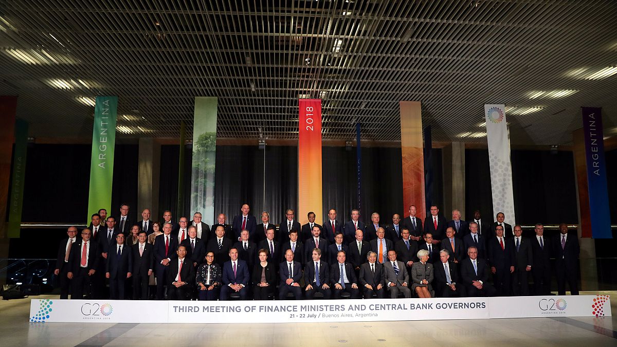 وزراء المالية ومديرو المصارف المركزية في مجموعة العشرين