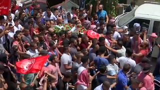 شاهد: تشييع جثمان صبي فلسطيني قتله جنود إسرائيليون في بيت لحم