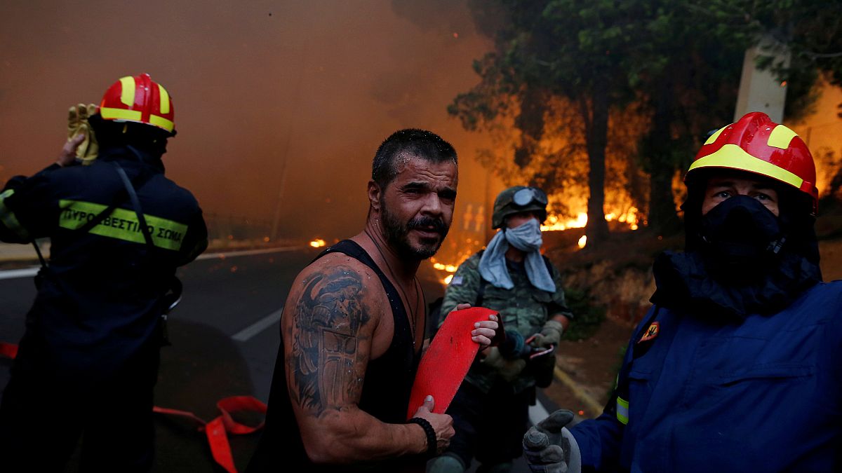 Incendies : la Grèce demande l'aide de ses alliés européens