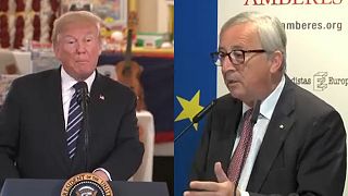 Visite sous tension de Jean-Claude Juncker à Washington