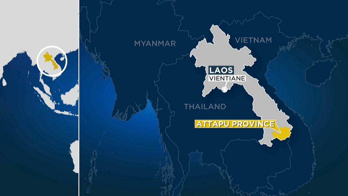 Tote und Vermisste nach Dammbruch in Laos