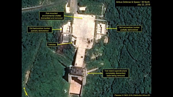 КНДР начала демонтаж полигона Сохэ КНДР начала демонтаж полигона Сохэ