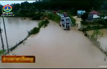 شاهد: مئات المفقودين جراء انهيار سد في "لاوس"