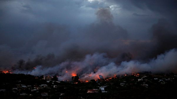 La Grecia in fiamme chiede aiuto all'UE La Grecia in fiamme chiede aiuto all'UE