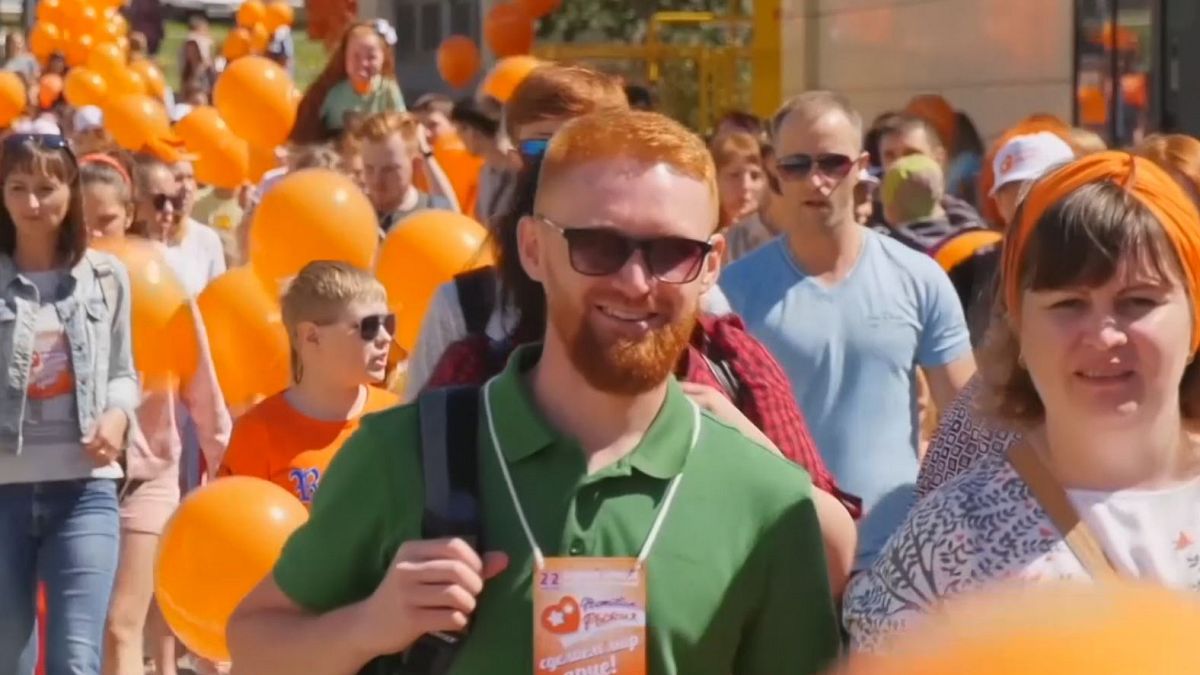 Redhead Festival in Russia celebrates all things red