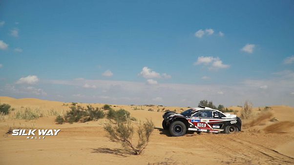 Silk Way Rally: Mathieu Serradori edges stage four Silk Way Rally: Mathieu Serradori edges stage four