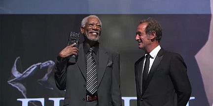  Deauville pays emotional tribute to Morgan Freeman