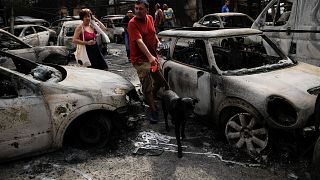 Yunanistan yanıyor- fotoğraflı haber