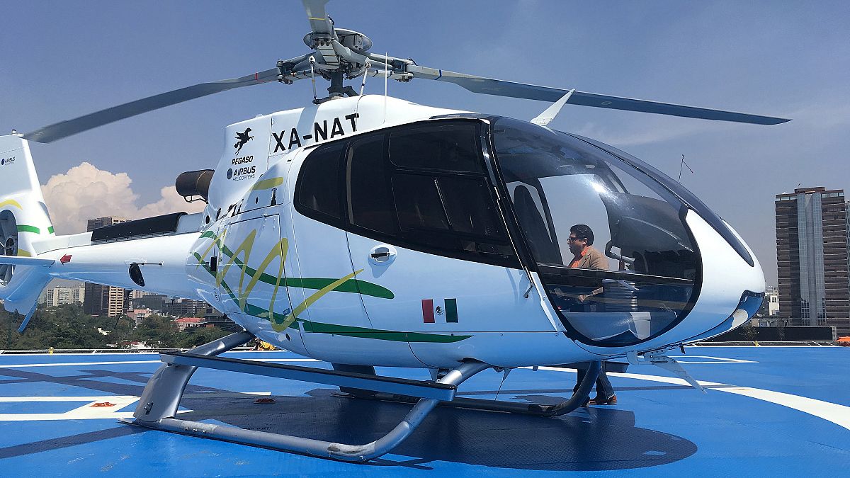 شاهد: شركة كابيفاي تطلق خدمة المروحية التاكسي في العاصمة المكسيكية