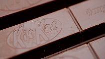 Une barre de chocolat Kit Kat