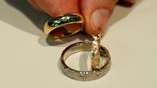 File photo of wedding rings