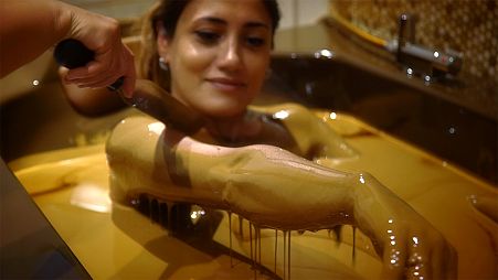 The Naftalan bath oil, Azerbaijan's slick beauty treatment