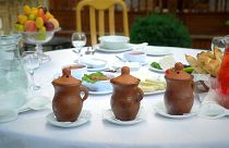Postcards Azerbaïdjan : à table avec des plats traditionnels