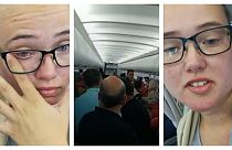 دختر سوئدی مانع پرواز هواپیمای حامل پناهجوی اخراجی افغان شد