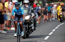 "Тур де Франс": уверенная победа Кинтаны