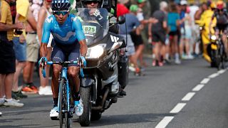 "Тур де Франс": уверенная победа Кинтаны