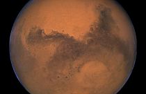 Vue de la planète Mars
